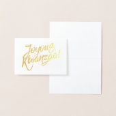 Joyous Kwanzaa Folie Kaarten (Display)