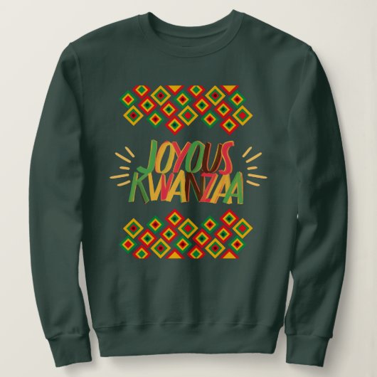Joyous KWANZAA Trui (Design voorkant)