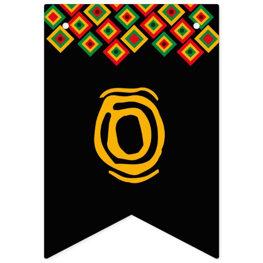 Joyous Kwanzaa Vlaggetjes (Derde vlag)