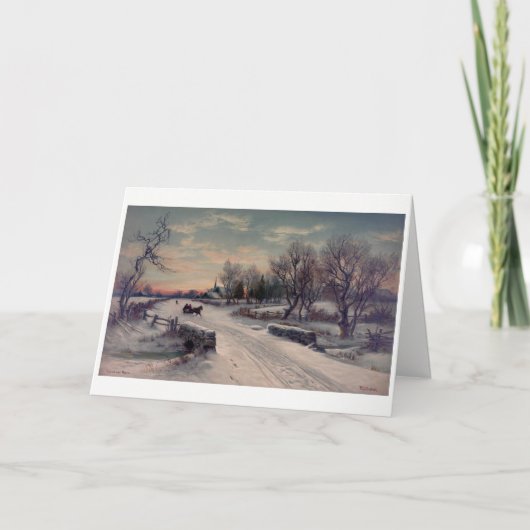 Joyous Noel Feestdagen Kaart (Voorkant)