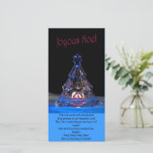 Joyous Noel Feestdagenkaart (Staand voorkant)