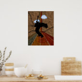 Joyous Noise Psalm 98:4 Poster (Keuken)