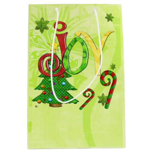 Joyous Occasions Whimsey CADEAU MEDIUM Medium Cadeauzakje (Voorkant)