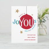 Joyous Red Corporate Client-appreciatie-feestdag (Staand voorkant)