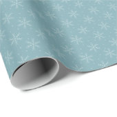 Joyous Snowflakes Cadeaupapier (Rol Hoek)