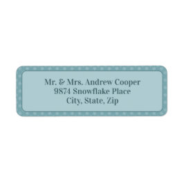 Joyous Snowflakes Etiket