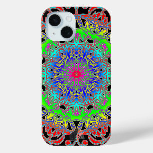 Joyous Spectra Glyph iPhone 15 Case