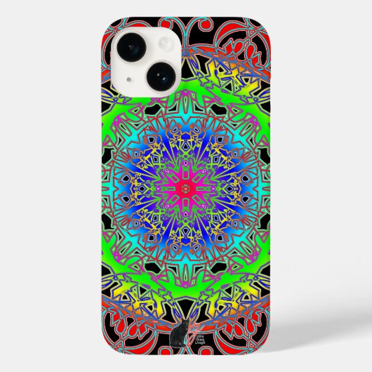 Joyous Spectra Glyph Case-Mate iPhone Case (Achterkant)