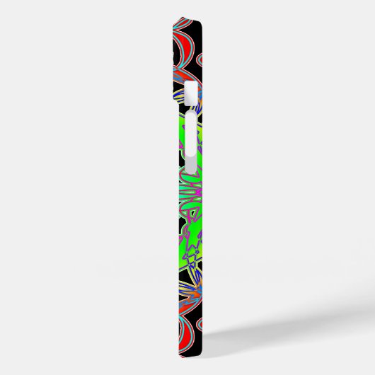 Joyous Spectra Glyph Case-Mate iPhone Case (Achterkant / Links)