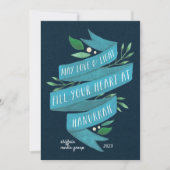 Joyous Tidings | Corporate Hanukkah Kaart (Voorkant)