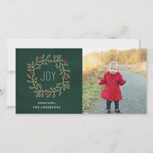 Joyous Tradition Feestdagenkaart (Voorkant)