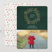 Joyous Tradition Feestdagenkaart (Voorkant / Achterkant)