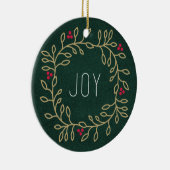 Joyous Tradition Keramisch Ornament (Rechts)