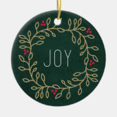 Joyous Tradition Keramisch Ornament (Voorkant)