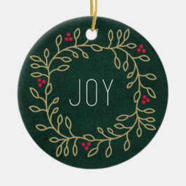 Joyous Tradition Keramisch Ornament