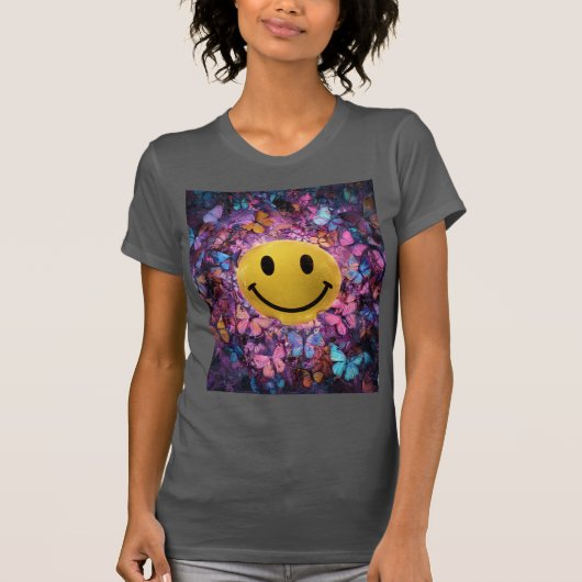 Joyous Transformation — Happiness in Bloom T-shirt (Voorkant)