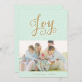 Joyous | Vakantieknopkaart Feestdagenkaart (Voorkant / Achterkant)