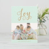 Joyous | Vakantieknopkaart Feestdagenkaart (Staand voorkant)