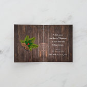 Joyous Wreath Holiday Kaart (Binnen)