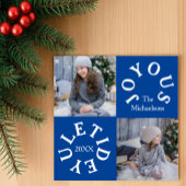 Joyous Yuletide 2 Foto Feestdagenkaart