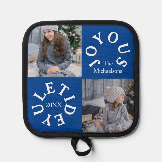 Joyous Yuletide 2 Photo Pannenlap (Voorkant)