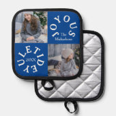 Joyous Yuletide 2 Photo Pannenlap (Voorkant / Achterkant)