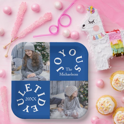 Joyous Yuletide 2 Photo Papieren Bordje (Feest)