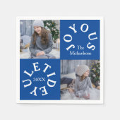 Joyous Yuletide 2 Photo Servet (Voorkant)