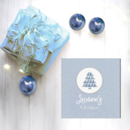 Joyoux Noel Blue Spiral Notitieboek