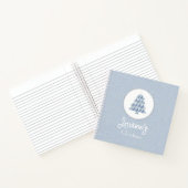 Joyoux Noel Blue Spiral Notitieboek (Binnen)