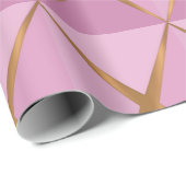 Joyoux Noel Pink Wrapping Paper Cadeaupapier (Rol Hoek)