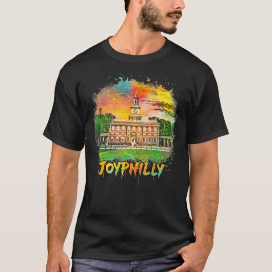 JoyPhilly Paint Splatter T-shirt (Voorkant)