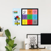 JOYrific Attitude Chart Poster (Thuiskantoor)