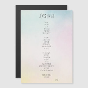 Joy's Birth Inspirerend Poem