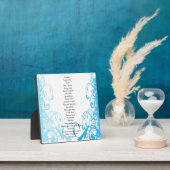 Joy's Birth Poem Fotoplaat (Insitu)