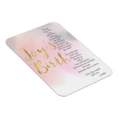 Joy's Birth Poem Magneet (Rechterzijde)