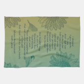 Joy's Birth Poem Theedoek (Horizontaal)