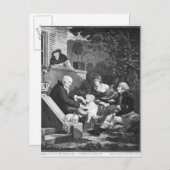 Joys of a father, c.1797 briefkaart (Voorkant / Achterkant)