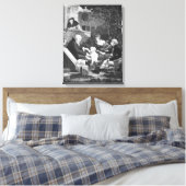 Joys of a father, c.1797 canvas afdruk (Insitu (Slaapkamer))