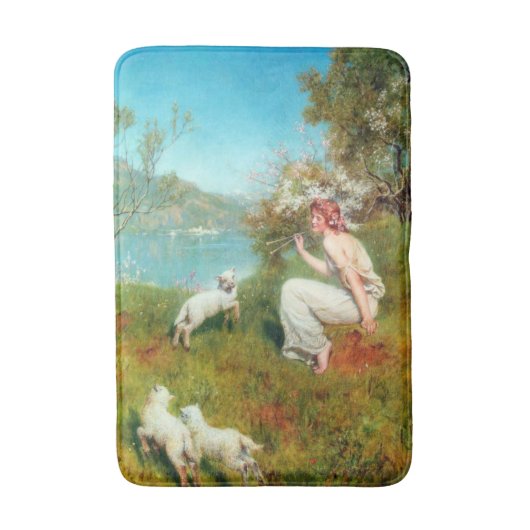 Joys of Spring (door John Collier) Badmat (Voorkant Verticaal)