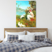 Joys of Spring (door John Collier) Canvas Afdruk (Insitu (Slaapkamer))