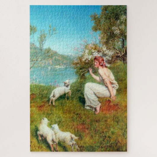 Joys of Spring (door John Collier) Legpuzzel (Verticaal)