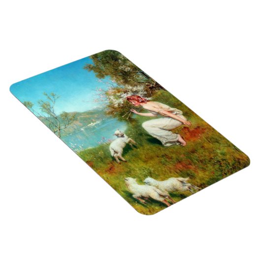 Joys of Spring (door John Collier) Magneet (Rechterzijde)