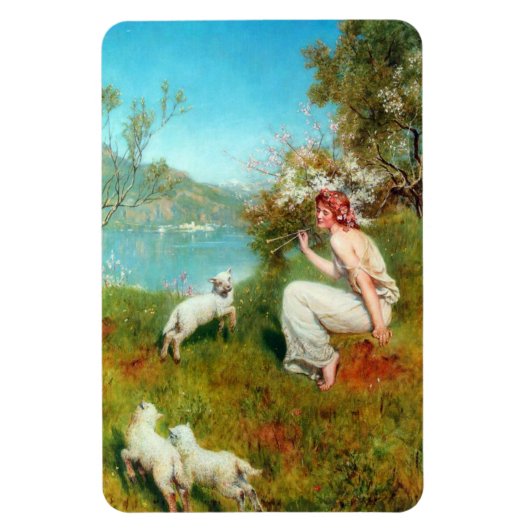 Joys of Spring (door John Collier) Magneet (Verticaal)