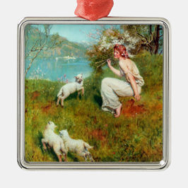 Joys of Spring (door John Collier) Metalen Ornament