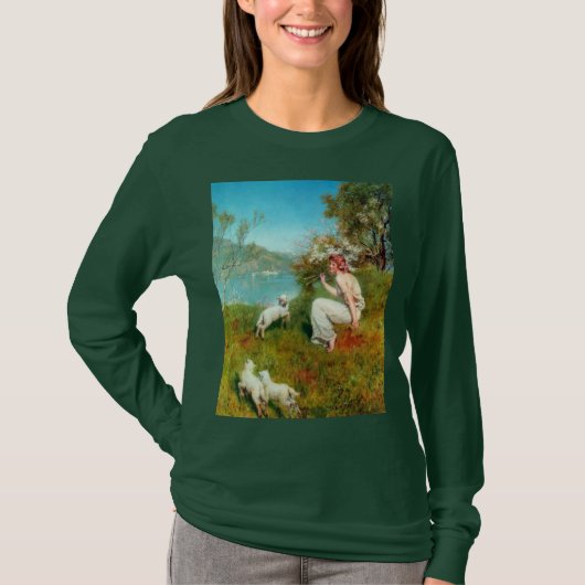 Joys of Spring (door John Collier) T-shirt (Voorkant)