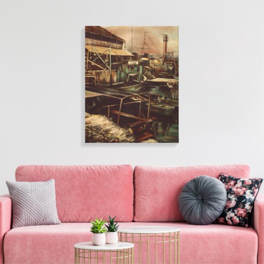 Joys van Jaffe Canvas Afdruk (Insitu (Woonkamer))