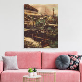 Joys van Jaffe Canvas Afdruk (Insitu (Woonkamer))