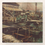 Joys van Jaffe Glazen Onderzetter (Voorkant)