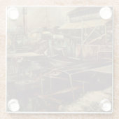 Joys van Jaffe Glazen Onderzetter (Achterkant)